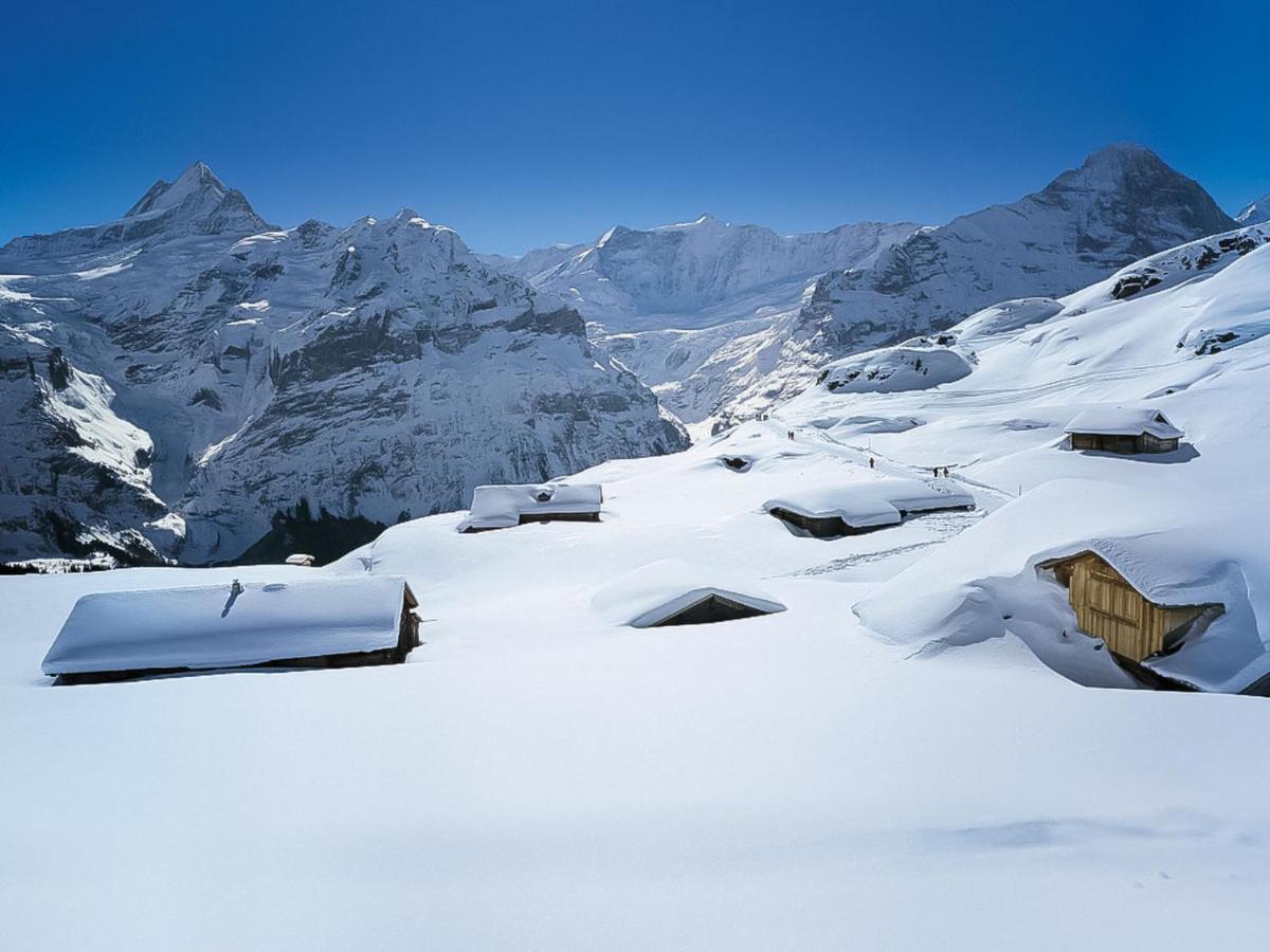 Apartment Chalet Abendrot Apartments-27 By Interhome Grindelwald Esterno foto